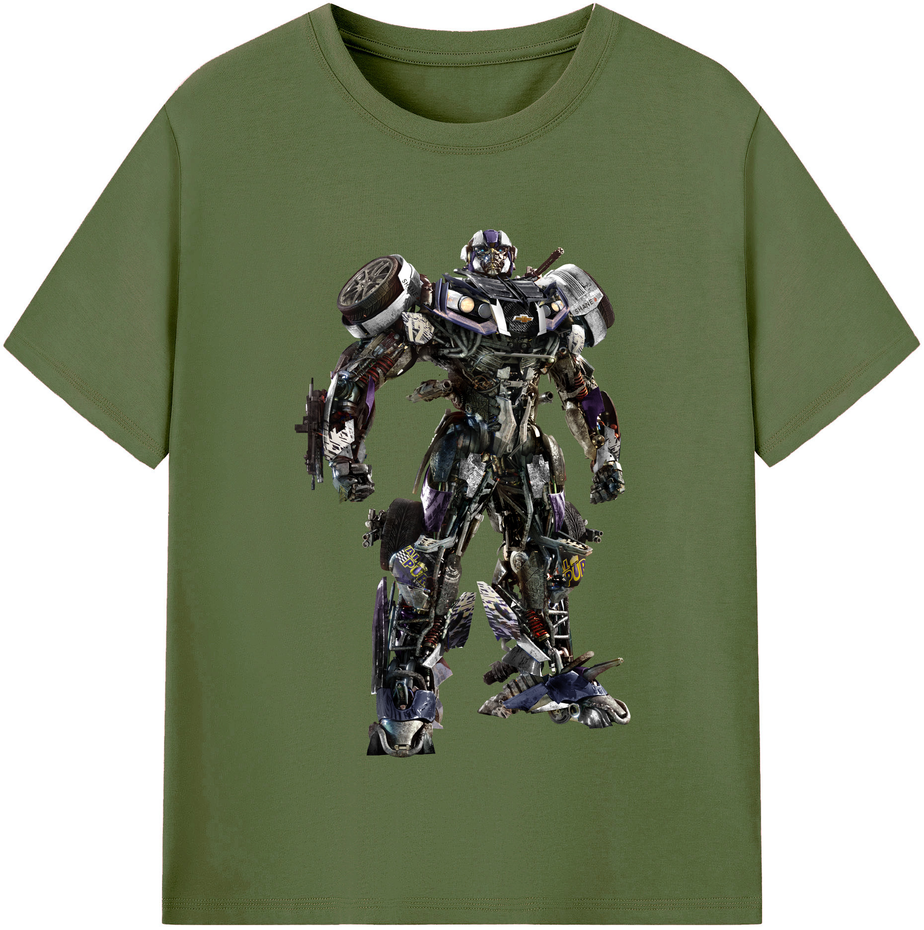（画像用）  綿100％半袖Tシャツ（フロントプリント）